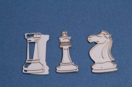 Tekturka dwuwarstwowa szachy