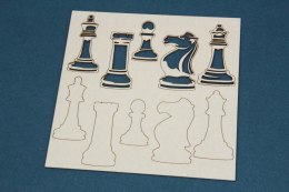 Tekturka ozdobna szachy