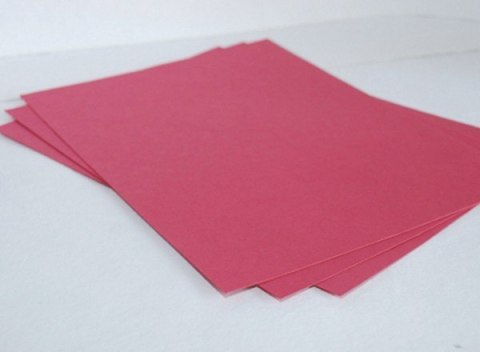 Papier czerpany, różowy, 260 gram