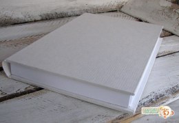 Pudełko - książka - Magic Book biały - Eco Scrapbooking