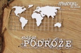 Travel the world -Mapa napis pl