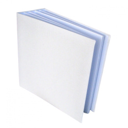 Album BAZYliszek - biały, 4 karty - 16x16 cm - Eco Scrapbooking