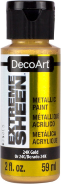 Farba metaliczna Deco Art Extreme Sheen złota
