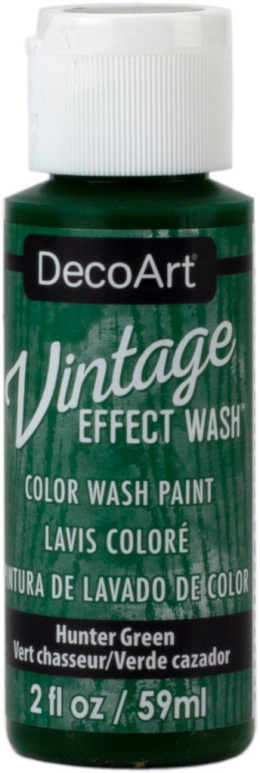Farba postarzająca zielona Vintage Effect Wash Green 59 ml