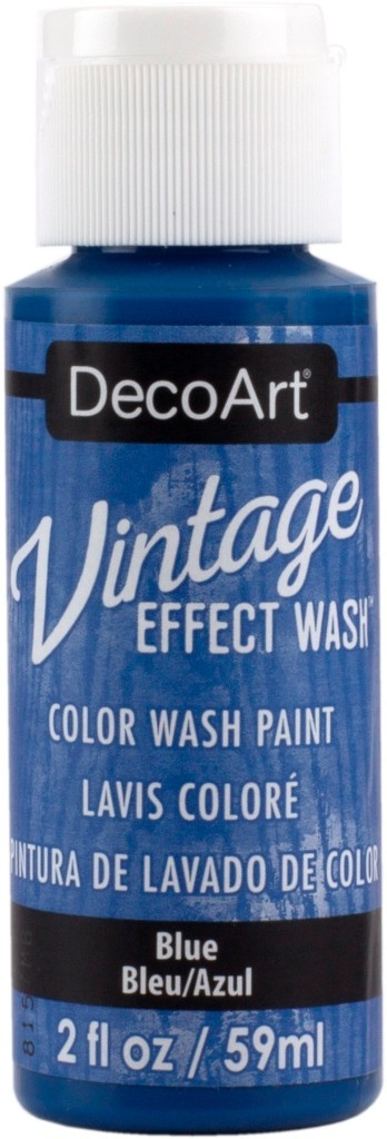 Farba postarzająca ciemna niebieska  Vintage Effect Wash Blue