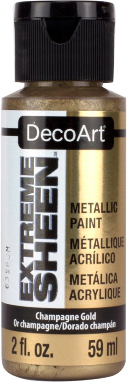Farba metaliczna akrylowa Extreme Sheen złoty szampan - Deco Art