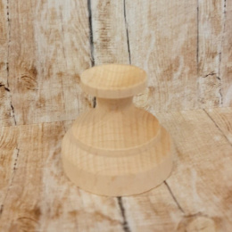 Podstawka drewniana do jajka, bombki - 3,5 cm