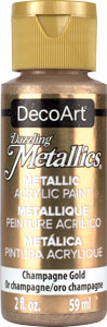 Farba metaliczna Dazzling szampański złoty - Deco Art