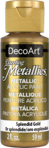 Farba metaliczna Dazzling złota - Deco Art