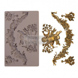 Foremka silikonowa -ornamenty - anioł Divine Floral- Prima Redesign