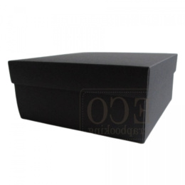 Pudełko PREZENTOWE Czarne 22x21x8,5 do albumu na zdjęcia lub upominek