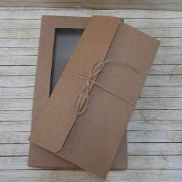 BAZA do Kartek Kopertówka 10x18 cm i Pudełko na Kartkę z Okienkiem Eco