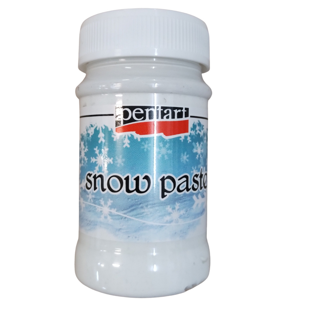 Pasta strukturalna śniegowa Snow Paste 100ml Pentart