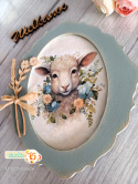 Decoupage Rice Papers Easter Sheep Rabbit Lamb Studio75