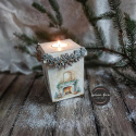 Decoupage Rice Paper Christmas Tree Fireplace Studio75