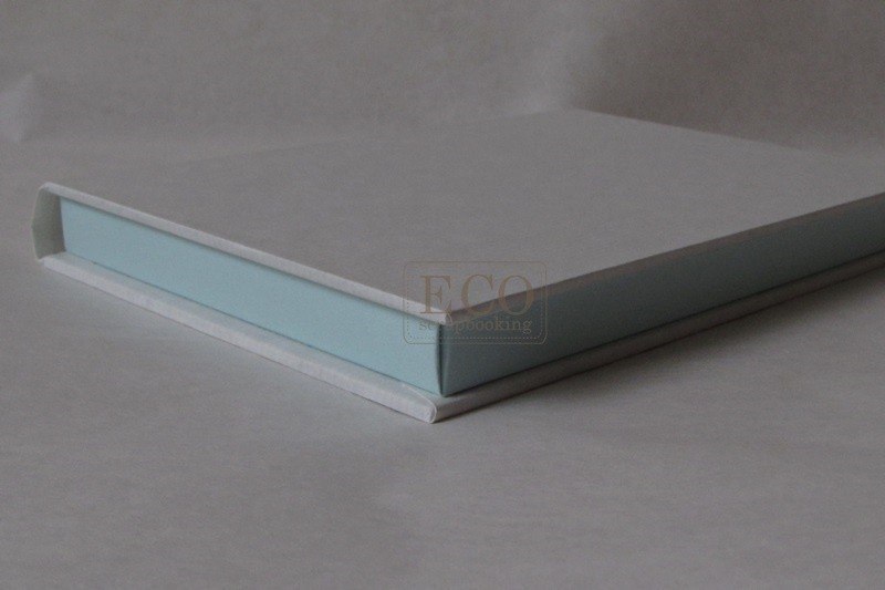 Pudełko ozdobne Magic Book - pastelowe niebieskie