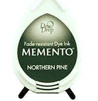 Tusz do stempli Memento Dew drops Northern pine