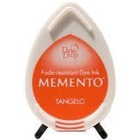Tusz do stempli Memento Dew drops Tangelo