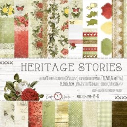 HERITAGE STORIES - zestaw papierów 15,25x15,25cm