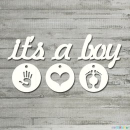 Napis it's a boy