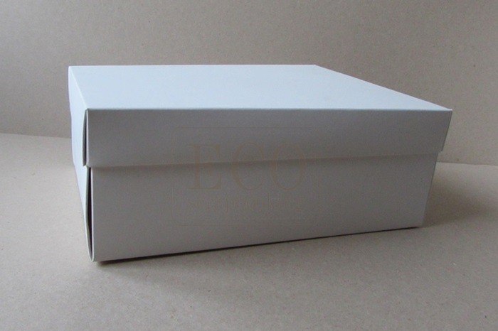 Pudełko na album, prezent - 18x17x8 cm- białe - Eco Scrapbooking
