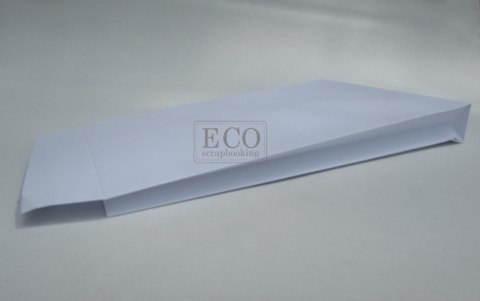 Koperta 3d w kolorze białym marki Eco Scrapbooking
