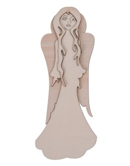 Drewniany aniołek 25 cm