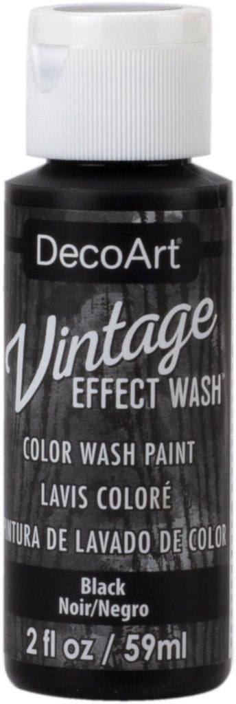 Farba postarzająca czarna - Vintage Effect Wash Black 59 ml