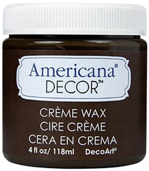 Kremowy Wosk - Ciemy brąz - Americana Decor Creme Deep Brown - 236ml
