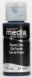 Płynny fluid akrylowy Paynes Grey