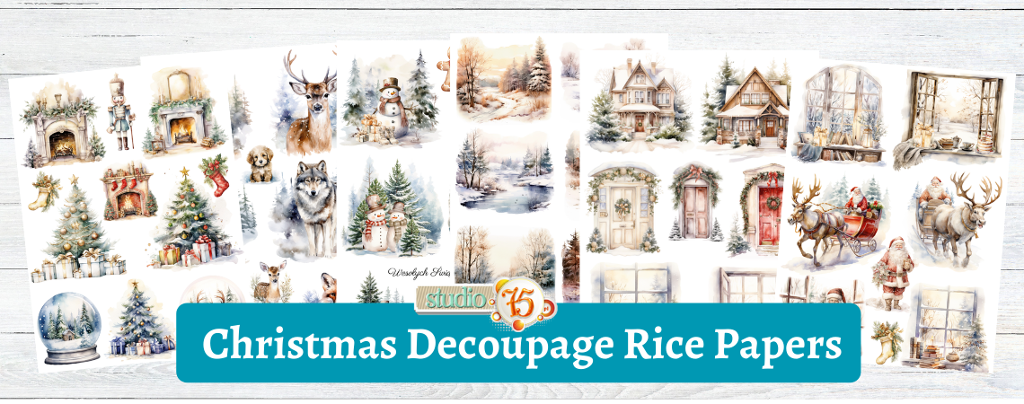 christmas-decoupage-rice-papers